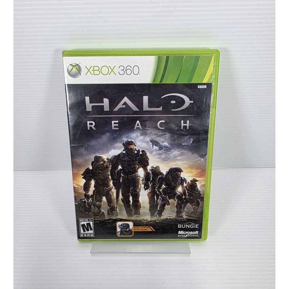 Halo Reach Xbox 360 Microsoft Bungie 2010 First Person Shooter Video Game CIB